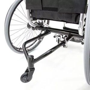 Silla de Ruedas Ligera de Aluminio Topmedi para Danza, Ruedas Traseras de Liberación Rápida de 24 Pulgadas, Asiento Acolchado, Ancho de Asiento Personalizable de 30-40 cm - Product Image 4