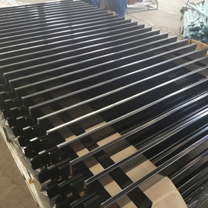 Nhôm Lưỡi Hàng Rào Riêng Tư Vườn Hàng Rào Thép Tùy Chỉnh Mạ Kẽm Thép Hàng Rào Bảng Điều Chỉnh 2025 Phổ Biến Ngoài Trời Trang Trí Thép - Product Image 2