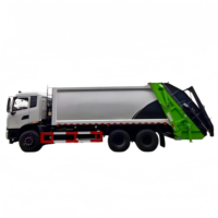 Camión de Basura con Caja de Compresión Trasera Sellada para Almacenamiento de Aguas Residuales, Diésel Euro 3, Antidesbordamiento, Vehículo de Transferencia de Residuos para Zonas Turísticas