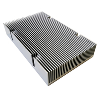 Dissipateur de chaleur à élément Peltier en aluminium 120(W)* 36(H)* 200(L)mm Extrusion de dissipateur thermique à refroidisseur thermoélectrique personnalisé
