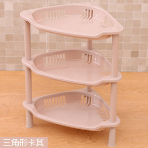 Échantillons gratuits populaires de supports de rangement 3 niveaux organisateur d'angle en plastique salle de bain étagère d'angle <span class=keywords><strong>support</strong></span> de <span class=keywords><strong>support</strong></span> de rangement de <span class=keywords><strong>cuisine</strong></span> - Product Image 5