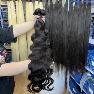 Bán Sỉ Các Nhà Cung Cấp Tóc Nguyên Bản Chưa Qua Xử Lý, Bó Tóc Người Brazil, Bó Tóc Thẳng Lớp Biểu Bì Brazil Nguyên Bản - Product Image 4
