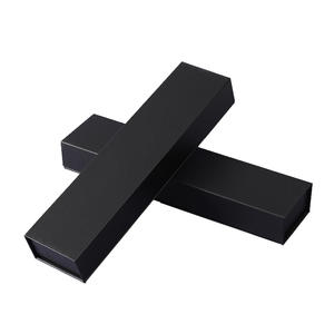 Boîte de combinaison de bijoux en papier rigide rectangulaire personnalisable en gros avec fermeture magnétique et doublure en coton - Product Image 3