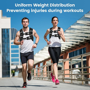 Chaleco con Peso Personalizado de Fábrica CZFIT de 5 lb, 10 lb y 15 lb con Franjas Reflectantes y Correas Ajustables, Chaleco con Peso Ultrafino para Gimnasio en Casa - Product Image 5