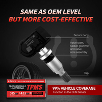 Capteur TPMS universel PMV-107J 4260733011 4260706011 pour Toyota 4runner Camry Lexus Es350 Rx350 Capteur TPMS Voiture
