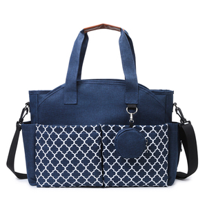 Pannolino da viaggio all'aperto per mamma e bambino di alta qualità borsa portaoggetti a tracolla da donna borsa per pannolini per mamma con borsa per ciuccio - Product Image 1