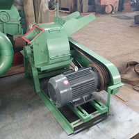 Trituradora de Madera de Aserrín, Máquina Trituradora de Ramas de Madera a Gasolina, Astilladora de Madera Biológica
