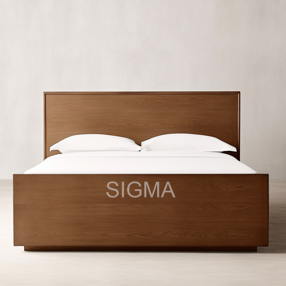 Factory Direct Selling Wooden Bed Wood Queen Beds Bedroom Sets Home Furniture
