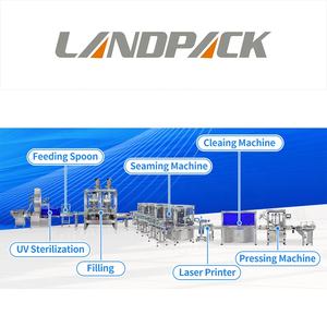 Automatische dubbele schroefmachine voor het verpakken en vullen van melkpoeder en talkpoeder in blikken - Product Image 4