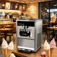 Machine à glace molle commerciale de Guangzhou en promotion