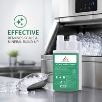 Solution de nettoyage professionnelle pour machine à glaçons, détartrant liquide pour les cafés, restaurants, machines à glaçons commerciales