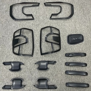 Accesorios Exteriores para Automóviles Más Vendidos, Juego Completo de Kits de Carrocería de Plástico ABS Negro, Compatible con Ford Ranger 2019 2024 - Product Image 2