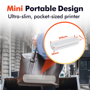 Impresora Térmica Portátil Luck Jingle L82 A4, Certificación FCC BSCI CE, Impresión sin Tinta, Etiquetas de 2-8 Pulgadas, Servicio Personalizado de Fábrica - Product Image 3