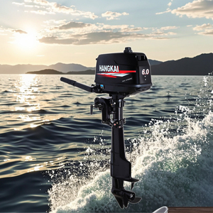 2025 по заводской цене, новый дизайн, длиннотактный двухтактный алюминиевый подлодочный двигатель 6,0 ч P для парусных яхт и моторных лодок - Product Image 1