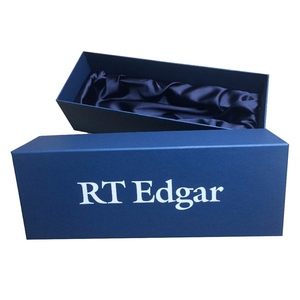 Hộp quà tặng rượu vang bằng bìa cứng bán buôn, in logo tùy chỉnh, sang trọng, nắp và đáy, dùng để đóng gói chai rượu thủy tinh - Product Image 5