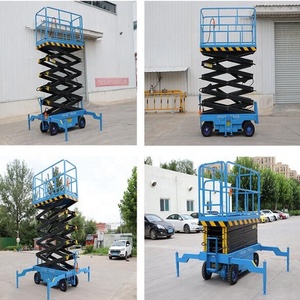 Plataforma Elevadora Hidráulica Autopropulsada, Elevador Móvil, Vehículo Eléctrico Totalmente Automático para Trabajo en Altura del Fabricante - Product Image 6