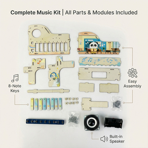 <span class=keywords><strong>Kit</strong></span> de démarrage du programme éducatif STEM : Piano électronique en bois, <span class=keywords><strong>robot</strong></span> éducatif STEM, <span class=keywords><strong>kit</strong></span> de bricolage <span class=keywords><strong>pour</strong></span> enfants - Product Image 2