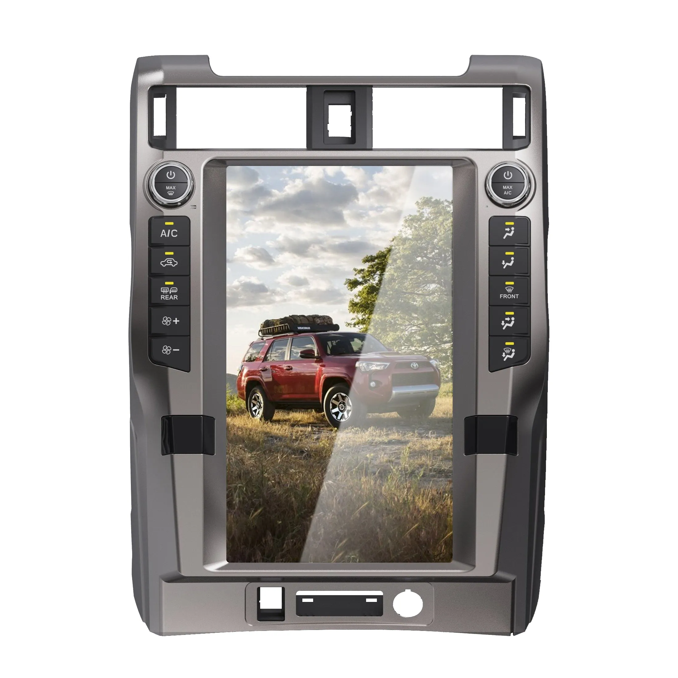 Ersatz Auto DVD GPS Navigations radio für Toyota 4Runner 2010-2022 Touchscreen Android 16 Zoll Multimedia Carplay