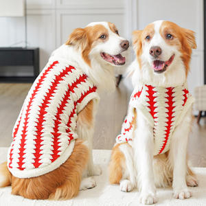 MSYO 새로운 뜨거운 판매 양털 따뜻한 개 옷 폴리 에스터 면 자수 귀여운 클래식 디자인 겨울 봄 까마귀 - Product Image 4