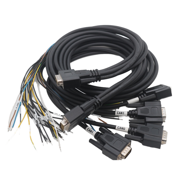Factory-Customized Industrial-Grade for DB15/DB26 2DB9 Male High-Elasticity Multi-Core PVC-Sheathed Computer Cables Dongguan