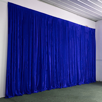 Rideaux Occultants Ignifuges Personnalisés de Haute Qualité pour Maison Mariage Théâtre Église École Salle Décoration de Scène