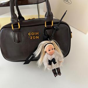 Suéter de Punto para Muñeca HECION OOTD, Niña a la Moda con Suéter, Colgante de Muñeca, Cartera, Llaveros Personalizados DIY - Product Image 3