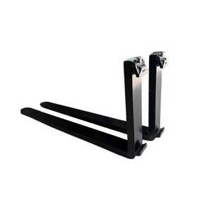 Fourches télescopiques de qualité supérieure <span class=keywords><strong>pour</strong></span> mini-excavatrice, chariot élévateur, modèle 3A-100*45*1070, dimensions 1070x100x650mm, garantie 1 an - Product Image 3