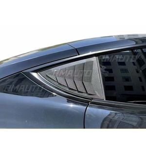 For Tesla Model Y Car Side Rear <b>Window</b> Louver Shutter <b>Cover</b> For Tesla Model Y 2019-2023 Rear Quarter Panel <b>Window</b> Body Kit - Product Image 5