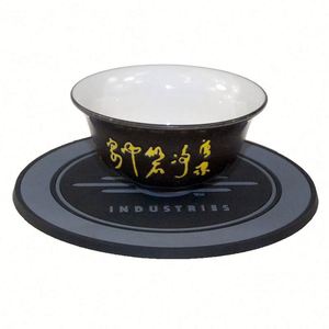 Hot Sale Customized Cartoon Round <b>Silicone</b> <b>Rubber</b> Soft PVC Coaster Logo Anti-Skid Silk Screen Printed Promotional Novelty Gift - Product Image 4