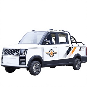 Camionnette électrique à double cabine, véhicule de transport domestique à énergie nouvelle, camion de fret, camionnette électrique Ram - Product Image 1