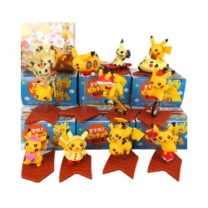 Elf Q Version 10 pour Poke-moned Flap Pocket Pants Monster Box Egg Hand Model Anime Blind Doll 10 Pickup Trucks Plastic Material - Product Image 5