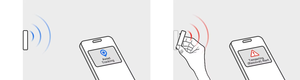 Mini balise d'alarme S8 anti-effraction avec autocollant de sécurité, balise d'actif sans fil pour le suivi d'actifs intérieurs par positionnement BLE - Product Image 6