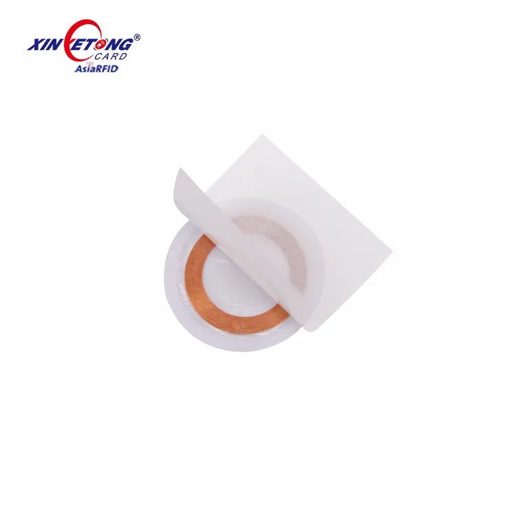 Xinyetong top quality best after sales service LF RFID tag 125KHZ TK4100 Chip label copper cob antenna
