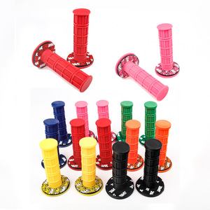 KB Universele motorfietsstuurgreepafdekking Zacht <span class=keywords><strong>rubber</strong></span> Off-road voertuigen Professionele gashendelgreep Maat 22 Nieuw - Product Image 1