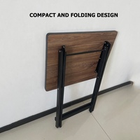 Table de camping moderne en aluminium, petite, avec logo personnalisé, pliable, ultralégère, portable, pour repas en plein air, meubles de pique-nique