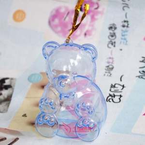 Boîte <span class=keywords><strong>de</strong></span> dragées en plastique en forme d'ours en peluche avec ruban, boîte <span class=keywords><strong>de</strong></span> bonbons Ourson, emballage pour mariage, baptême, fête <span class=keywords><strong>de</strong></span> naissance, décoration <span class=keywords><strong>de</strong></span> fête - Product Image 5