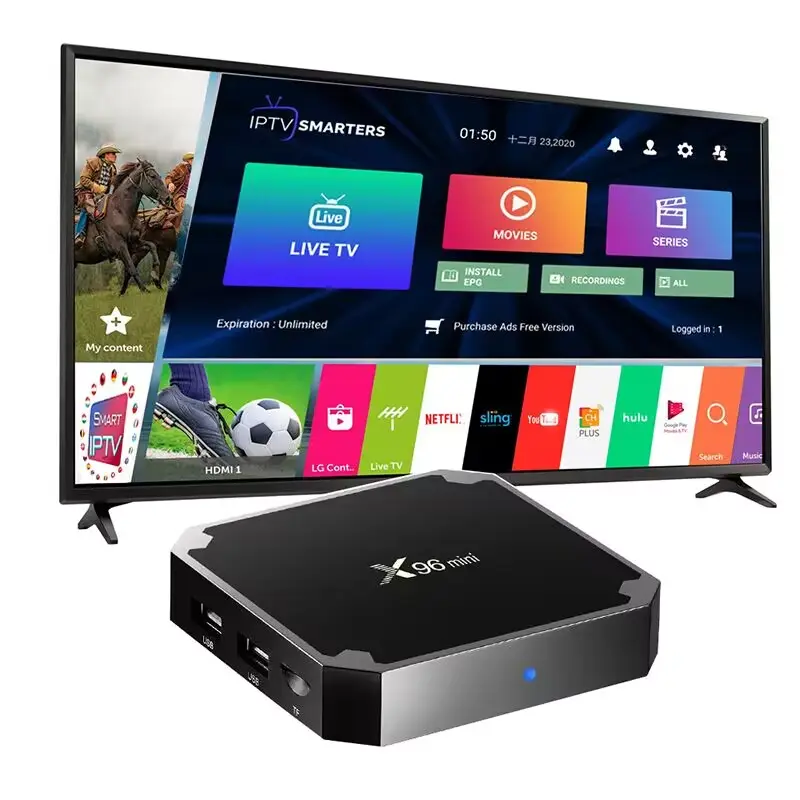 M3u Live Tvandroid Box Tv Gratis Test Reseller Panel Xtream Code Vod Films Serie Ex Yu Abonnement Set-Top Boox Tv Box