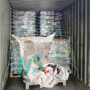 ผ้าเช็ดอุตสาหกรรมคุณภาพสูง สีขาว ผ้าฝ้ายสำหรับทำความสะอาด พร้อมพิมพ์ลาย ผ้าฝ้าย 85%-90% สำหรับทำความสะอาด - Product Image 1