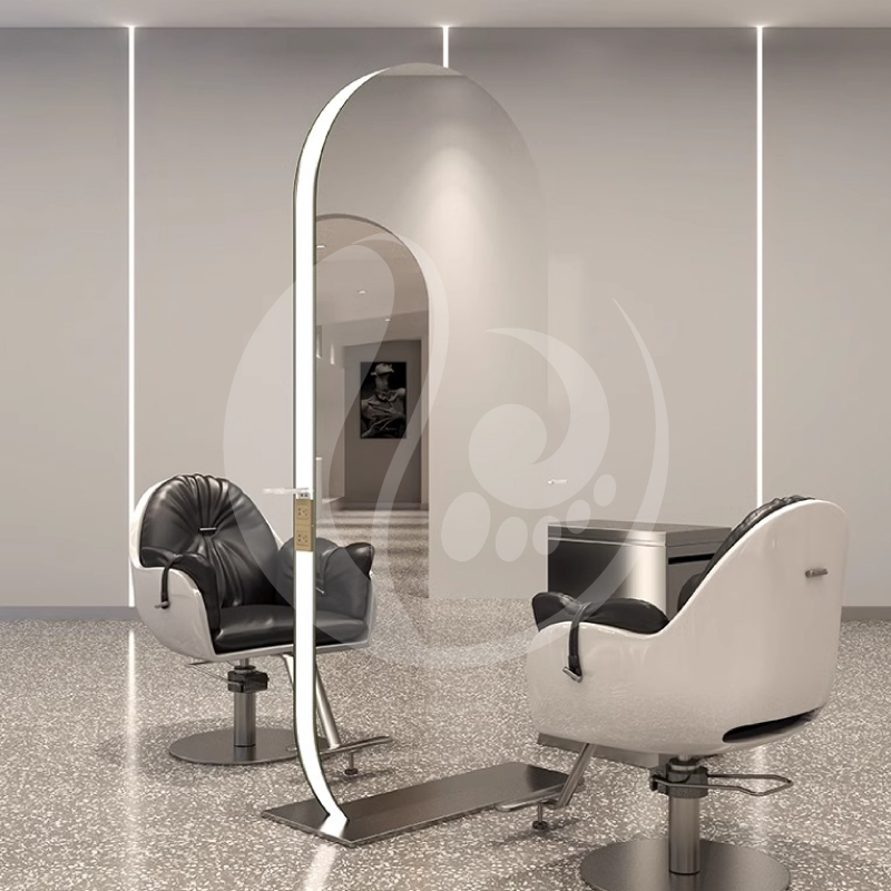 Luxury Salon Station Mirror Station Beauty