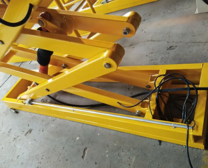 Klein, zelfrijdend hydraulisch schaarliftplatform van het mini-crawler-type met elektrisch hydraulisch schaarmechanisme - Product Image 2