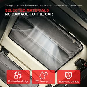 Kit de Plafonnier Rigide pour <span class=keywords><strong>Jeep</strong></span> <span class=keywords><strong>Wrangler</strong></span> JK, 4 Panneaux d'Isolation Thermique de Toit avec Support de Logo Personnalisé – Fournisseur d'Usine - Product Image 2
