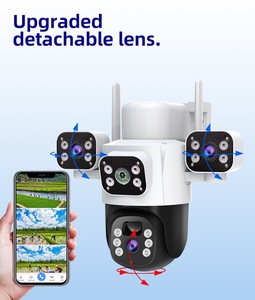 กล้องวงจรปิด Csmara IP PTZ Eseecloud 3 เลนส์ 9MP รองรับซิมการ์ด 4G ระบบไร้สาย ภายนอกอาคาร แบบกระสุน ใช้พลังงานแสงอาทิตย์ พร้อมช่องใส่การ์ดหน่วยความจำ - Product Image 3