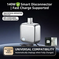 Chargeur de téléphone à charge rapide, mini format, 140W, charge complète, séparateur, compatible avec tous les appareils Type-C