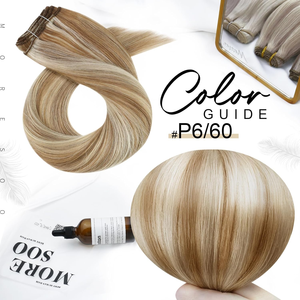 Đôi rút ra Trinh Nữ thiên tài sợi ngang phần mở rộng tóc tự nhiên con người Remi thẳng lớp biểu bì phù hợp nhuộm phần mở rộng - Product Image 3