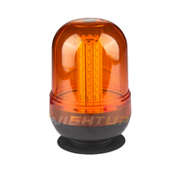 NIGHTUP 12V 24V LUZ DE ADVERTENCIA DE MINERÍA DE SERVICIO PESADO ESTROBOSCÓPICO LÁMPARA DE FARO DE XENÓN LUZ LED DE POTENCIA IP65 SAE