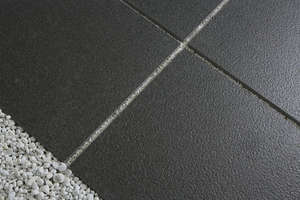 Nouvelle conception de carreaux noirs pour <span class=keywords><strong>sol</strong></span> extérieur de jardin, <span class=keywords><strong>pas</strong></span> chers, 60x60, noir mat, antidérapants, en porcelaine, 600x600x20mm - Product Image 2