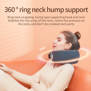 Masseur de cou électrique portable en forme de O, avec pétrissage Shiatsu, vibrations, chaleur et compresse chaude, pour soulager la douleur, idéal pour la maison, le bureau et les voyages - Product Image 6