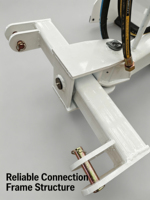 Niveleuse de terrain agricole GNSS série PWBQ avec lame télescopique, précision centimétrique, pour l'égalisation des terres agricoles