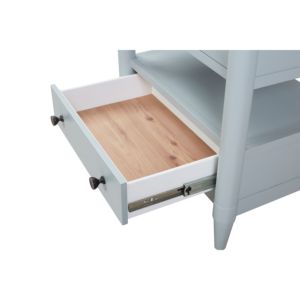 <b>Open</b> Nightstand Ocean Finish 2 Drawers <b>Storage</b> Drawer <b>Unit</b> - Product Image 3