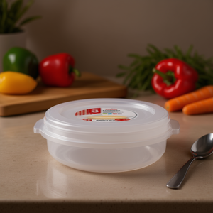 Fiambrera Plastic Container 3L Round Food Storage Dish For Kitchen Use - Product Image 2